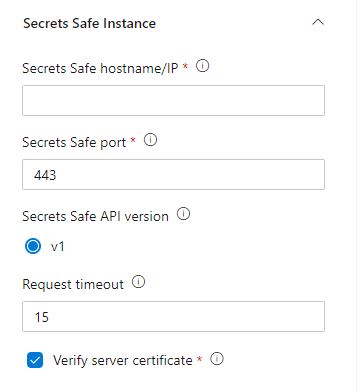 Secrets Safe Instance Configuration